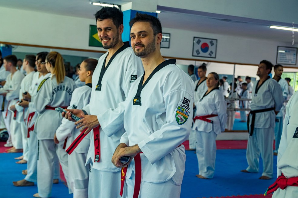 Médico brasileiro também se dedica ao esporte. — Foto: Arquivo pessoal