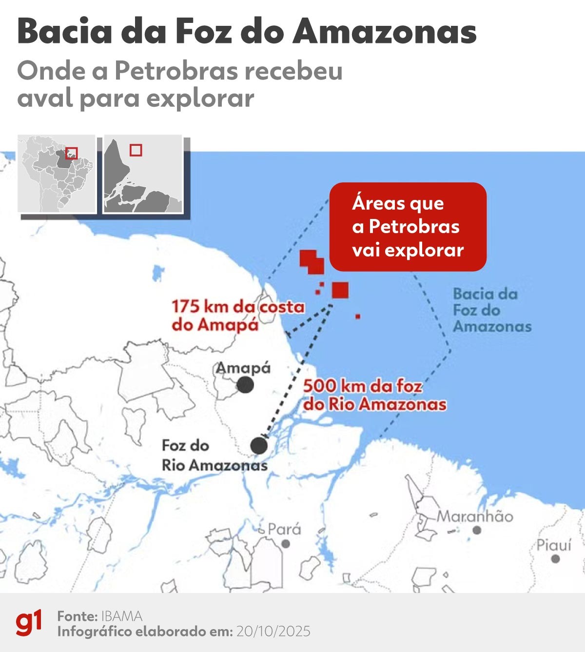 Petrobras recebe aval do Ibama para perfurar poço exploratório na Foz do Amazonas