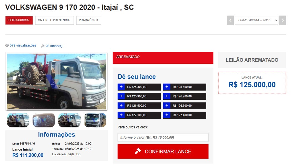 Vítima de Laranjal Paulista lamenta o golpe sofrido em leilão online.