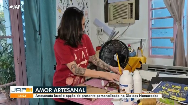 Artesanato local é opção de presente personalizado no dia dos namorados
