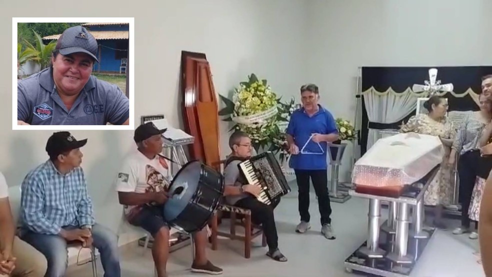 Comerciante Maria Vital morreu de câncer, mas antes pediu que seu velório fosse embalado por uma banda de forró — Foto: Reprodução