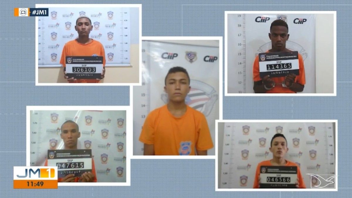 Após serrarem grades de janela, cinco detentos fogem do presídio de ...