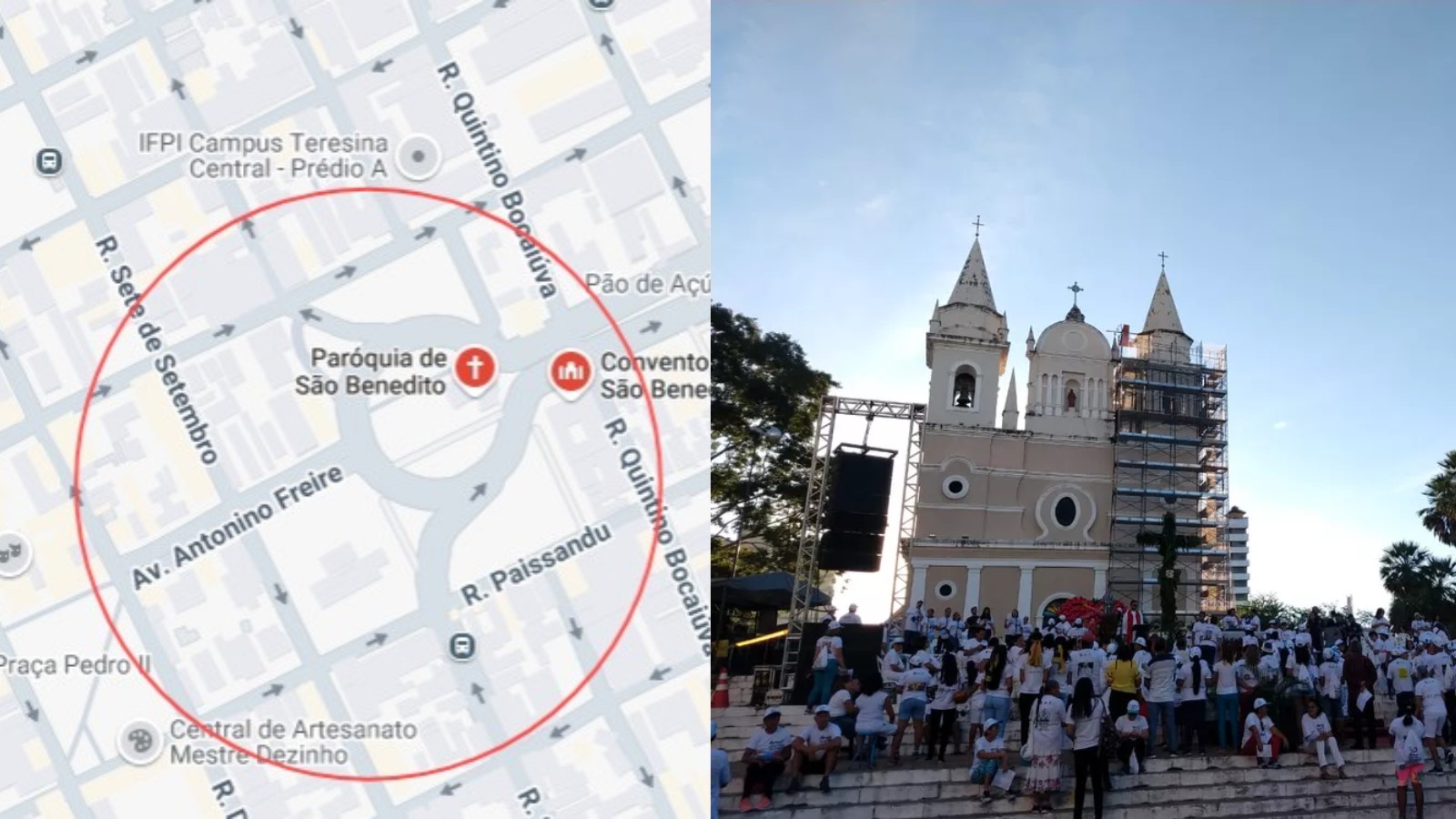 Vias são interditadas neste sábado (14) para Caminhada da Fraternidade em Teresina; saiba quais