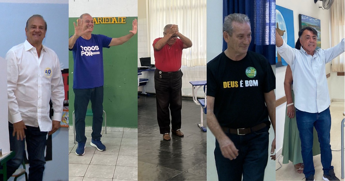 Candidatos a prefeito de Presidente Prudente votam na manhã deste