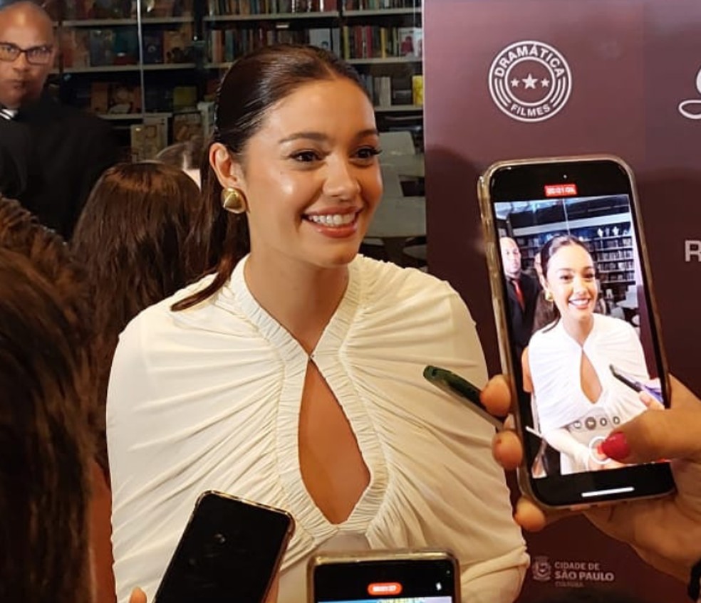 Sophie disse que o filme traz uma mistura de sentimentos, como alegria e saudade — Foto: Redes sociais