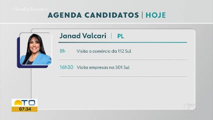 Confira a agenda dos candidatos à Prefeitura de Palmas no 2º turno