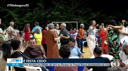 Baile encerra atividades do ano no Parque da Pessoa Idosa; confira