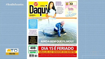 Confira os assuntos em destaque no Jornal Daqui