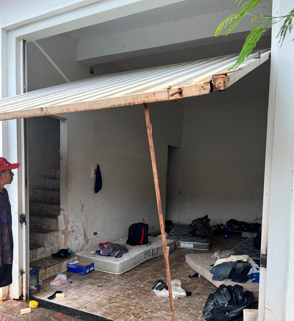 Indígenas foram resgatados de trabalho escravo em Pedreira — Foto: Divulgação/MPT