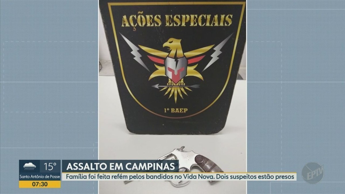 Dupla é Presa Suspeita De Assaltar Residência E Fazer Família Refém Em Campinas Campinas E 9733