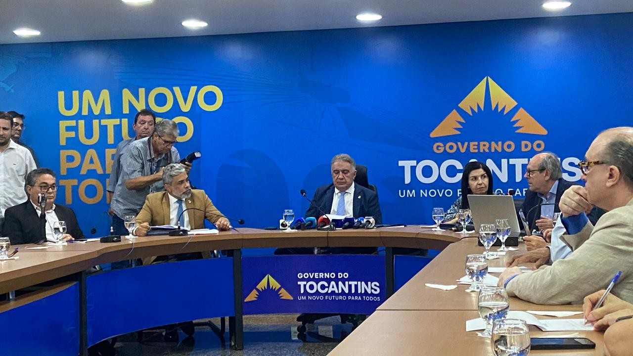 Governador em exercício revela dívida de R$ 580 milhões na saúde do Tocantins e anuncia decreto de emergência