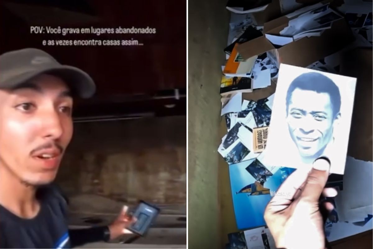 Influenciador entra em mansão de Pelé com sinais de abandono e alvo de ladrões: 'Sujo e depredado'