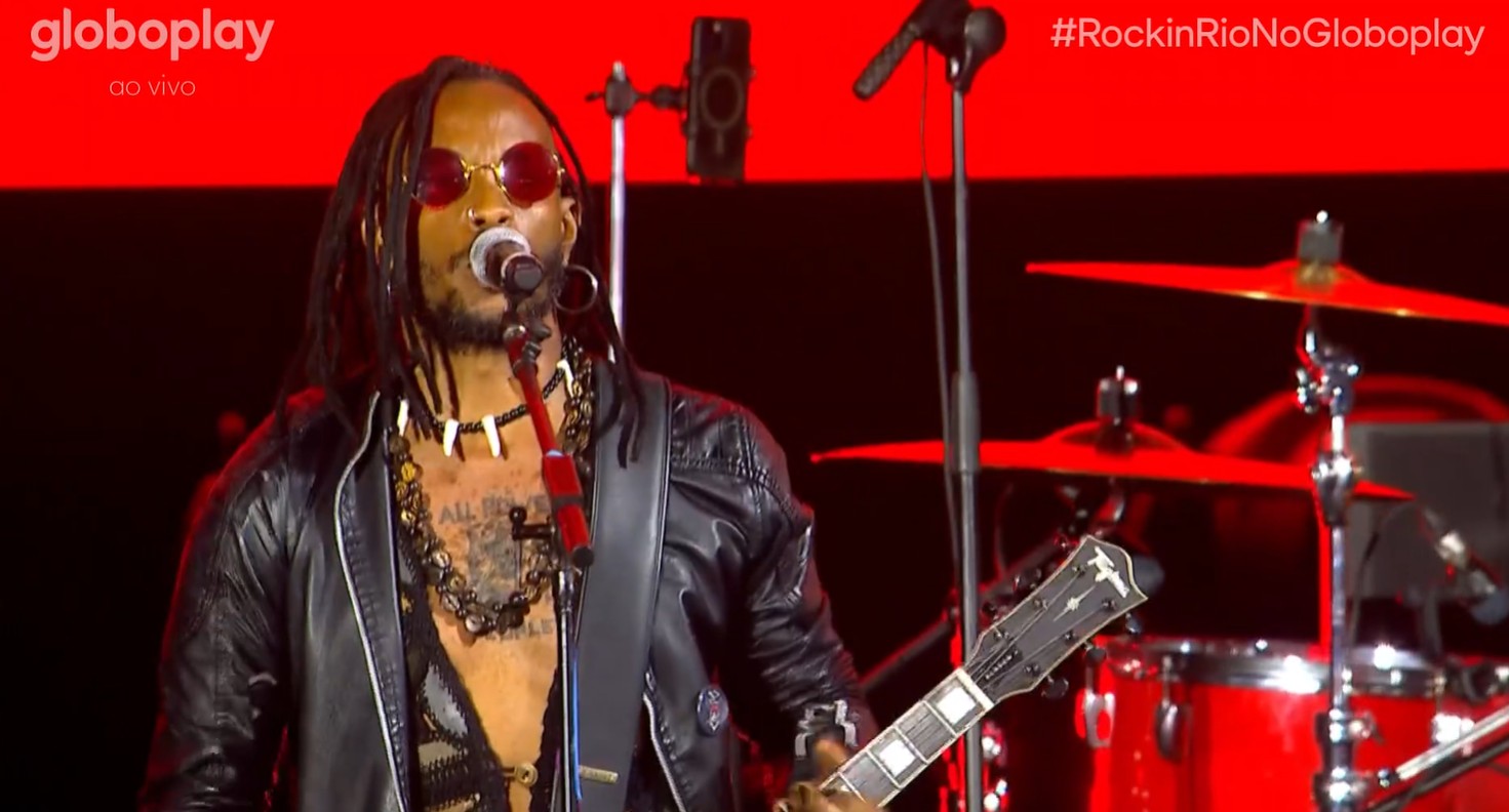 Black Pantera berra contra racistas e pelo fim da escala 6x1 ao lado de Nervosa no Rock in Rio