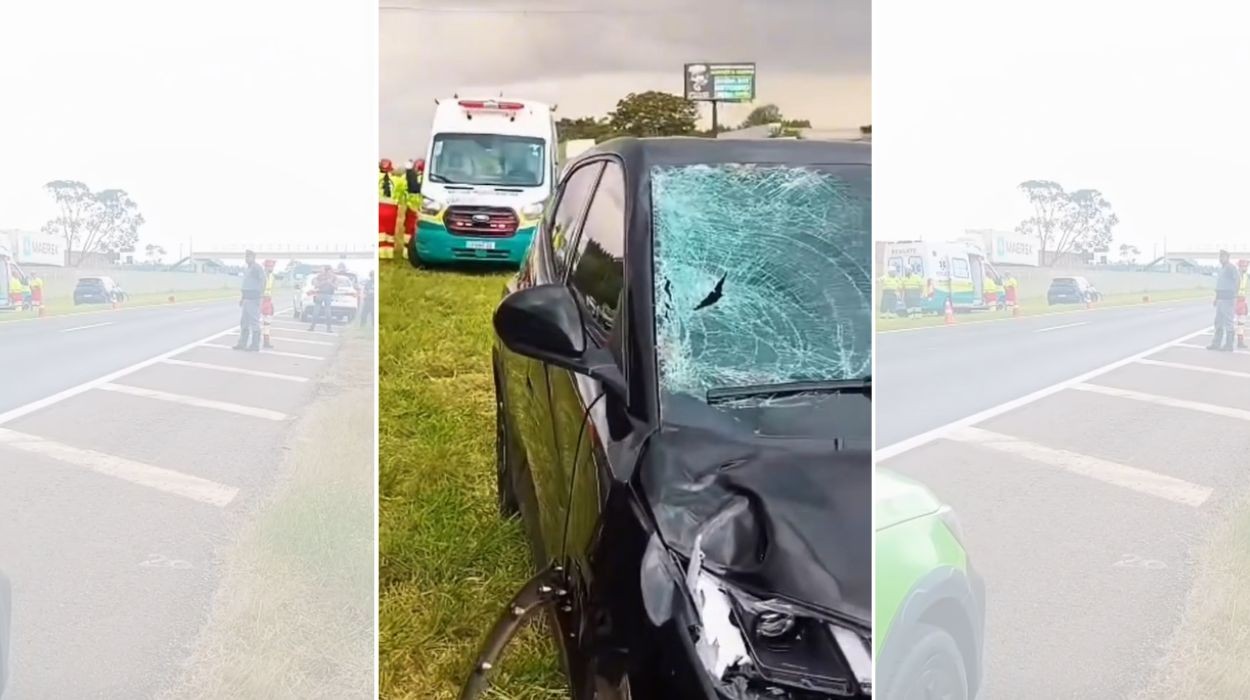 Homem morre atropelado ao tentar atravessar a Rodovia Washington Luís, em Ibaté