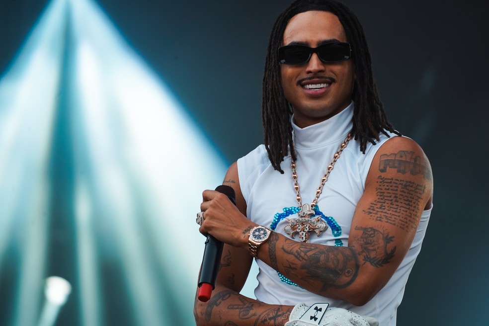 Matuê vem a Manaus com turnê de novo álbum. — Foto: Stephanie Rodrigues/g1