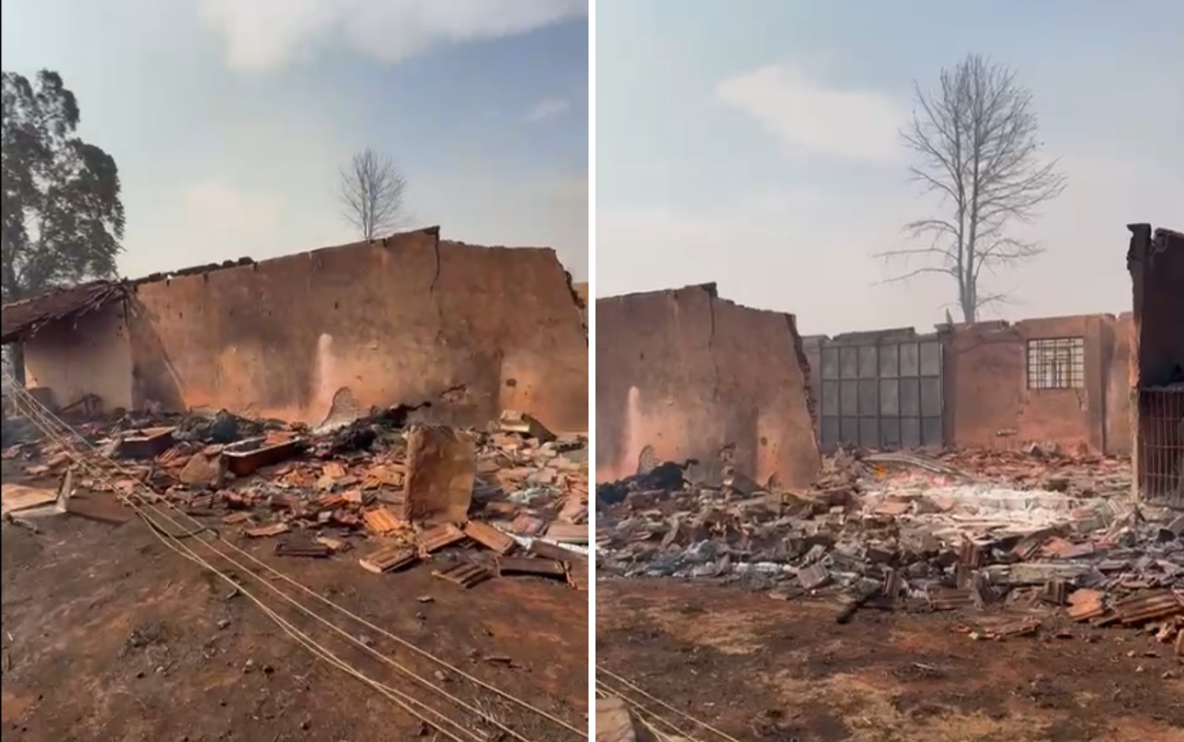 Incêndios atingem propriedades rurais na região de Franca, SP