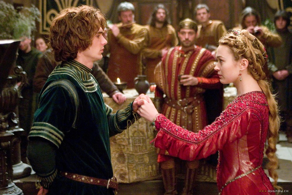 Cena do filme Tristão e Isolda, baseado no mito medieval sobre ideal de amor  — Foto: Divulgação
