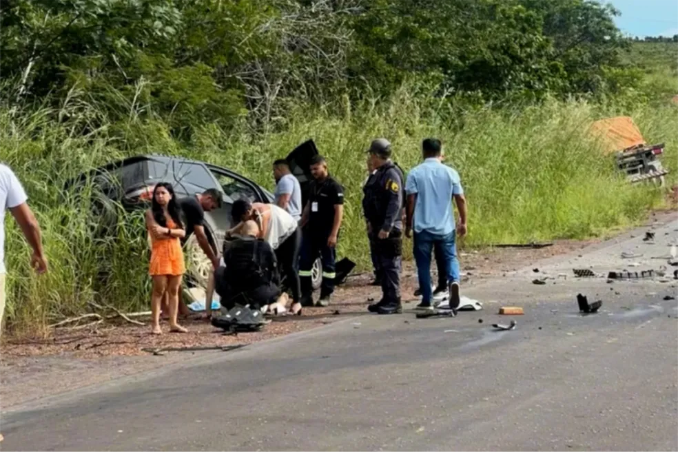 Ex-vereador de Santa Quitéria morre em acidente entre carro e carreta na MA-034 — Foto: Reprodução/Redes sociais