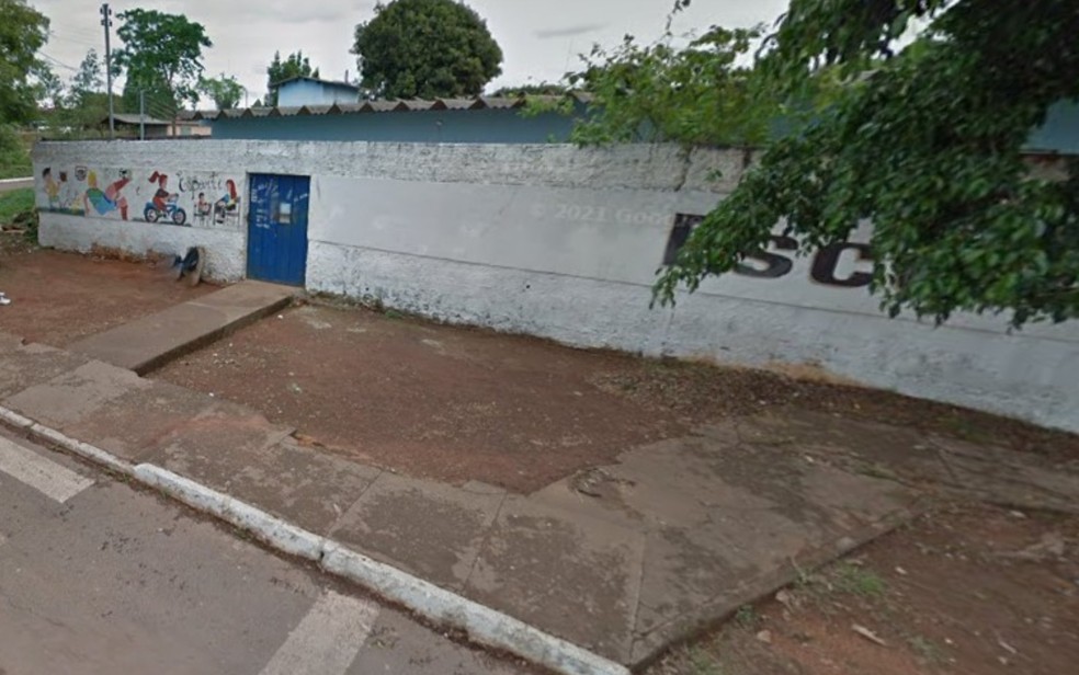 Escola Estadual Doutor Gerson de Faria Pereira, em Alto Paraíso de Goiás — Foto: Reprodução/Google Street View
