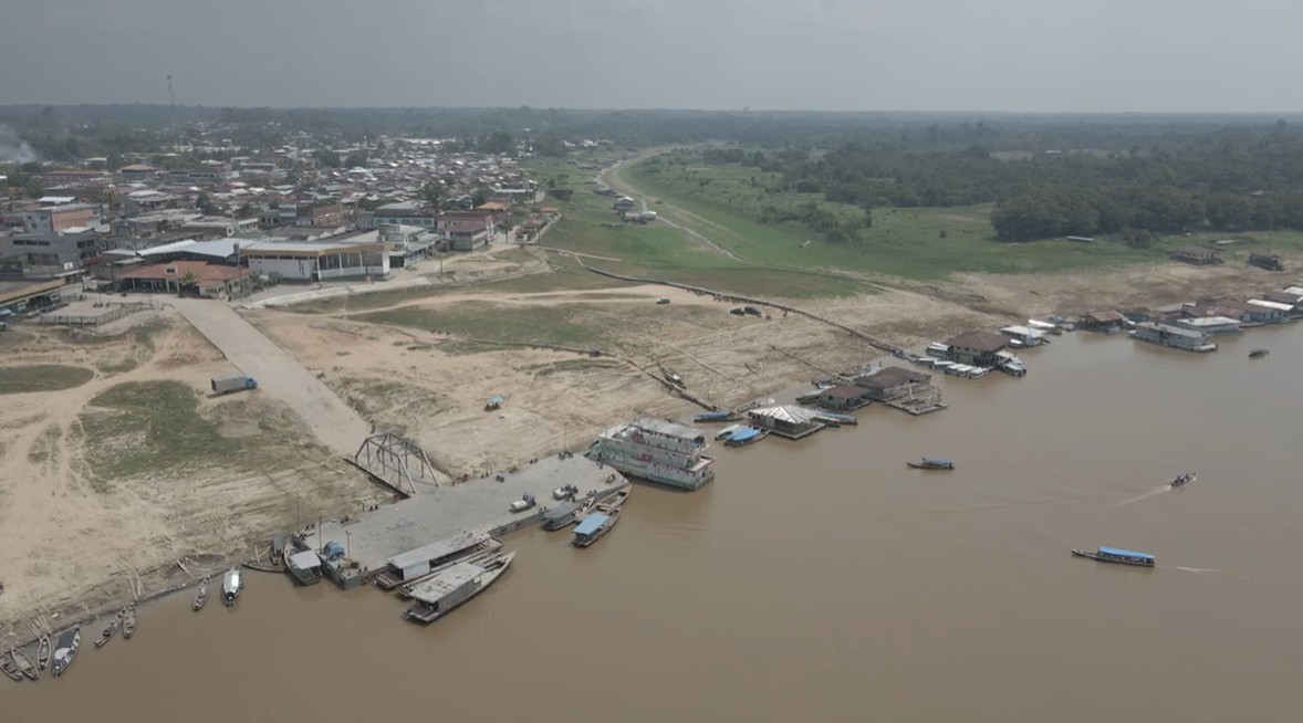 Seca ameaça desabastecimento e colapso nos serviços de água e energia em Benjamin Constant, diz prefeitura