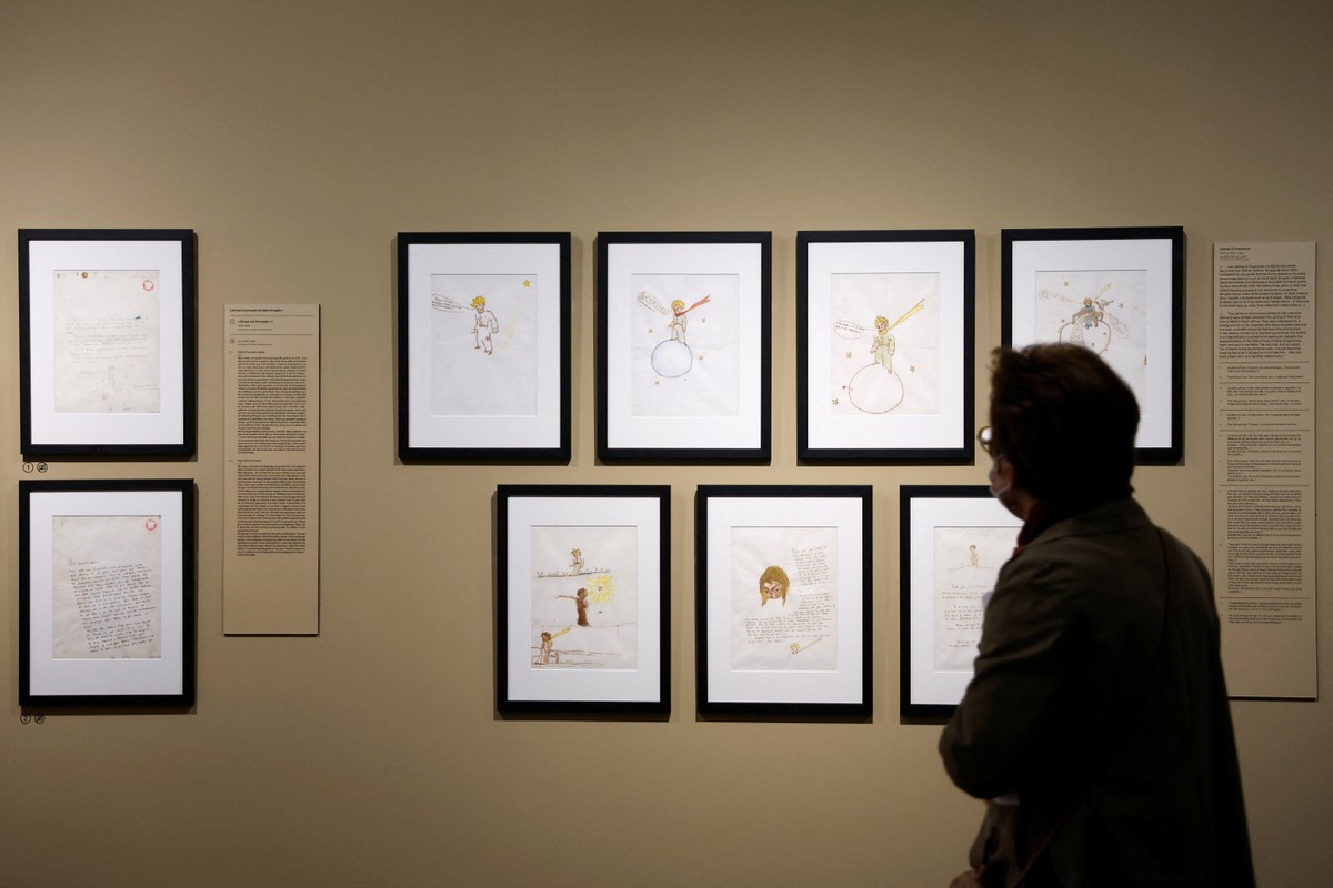 Le manuscrit du Petit Prince est exposé pour la première fois en France |  Pop Art
