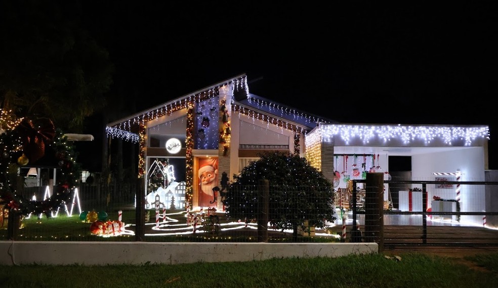 Vencedora do 1° lugar no Concurso Natal dos Sonhos — Foto: Fundação Cultural de Vilhena