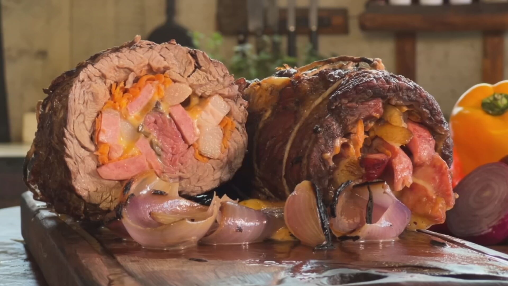 Receita Nosso Campo: aprenda a fazer uma carne com recheio especial