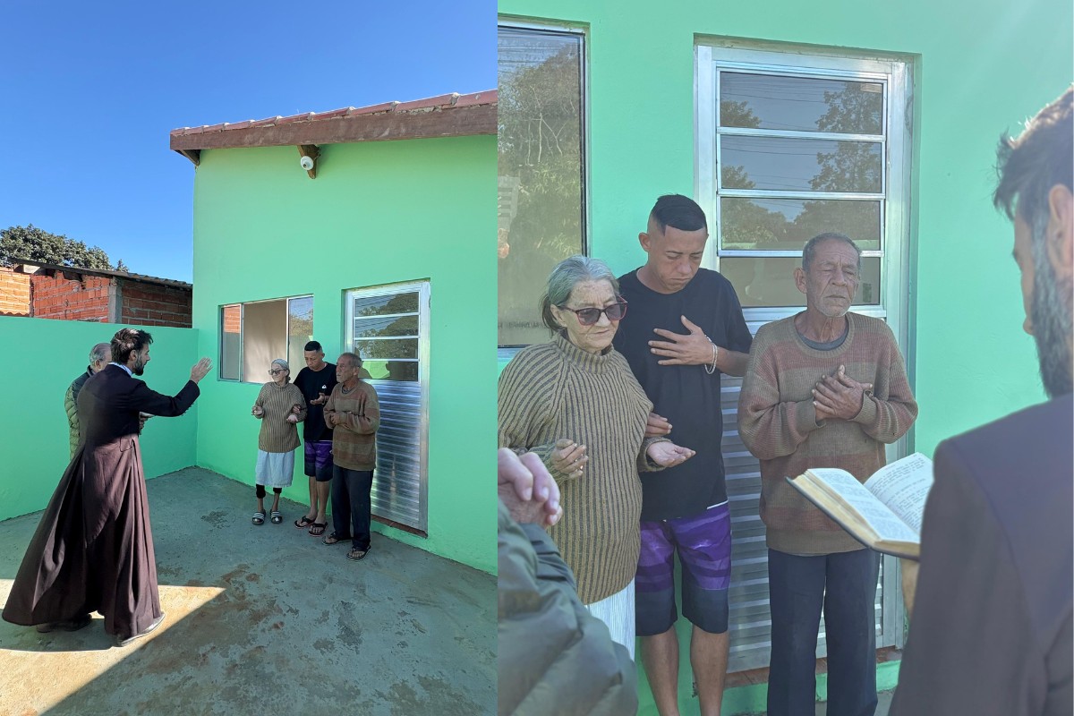 Paróquia entrega casas a famílias em situação de vulnerabilidade no interior de SP; veja o antes e depois