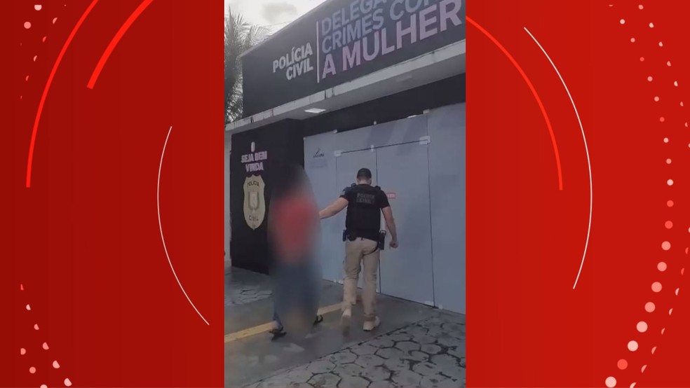 Suspeito persegue ex no trabalho e é preso após botão do pânico ser acionado no AP. — Foto: Polícia Civil/Divulgação