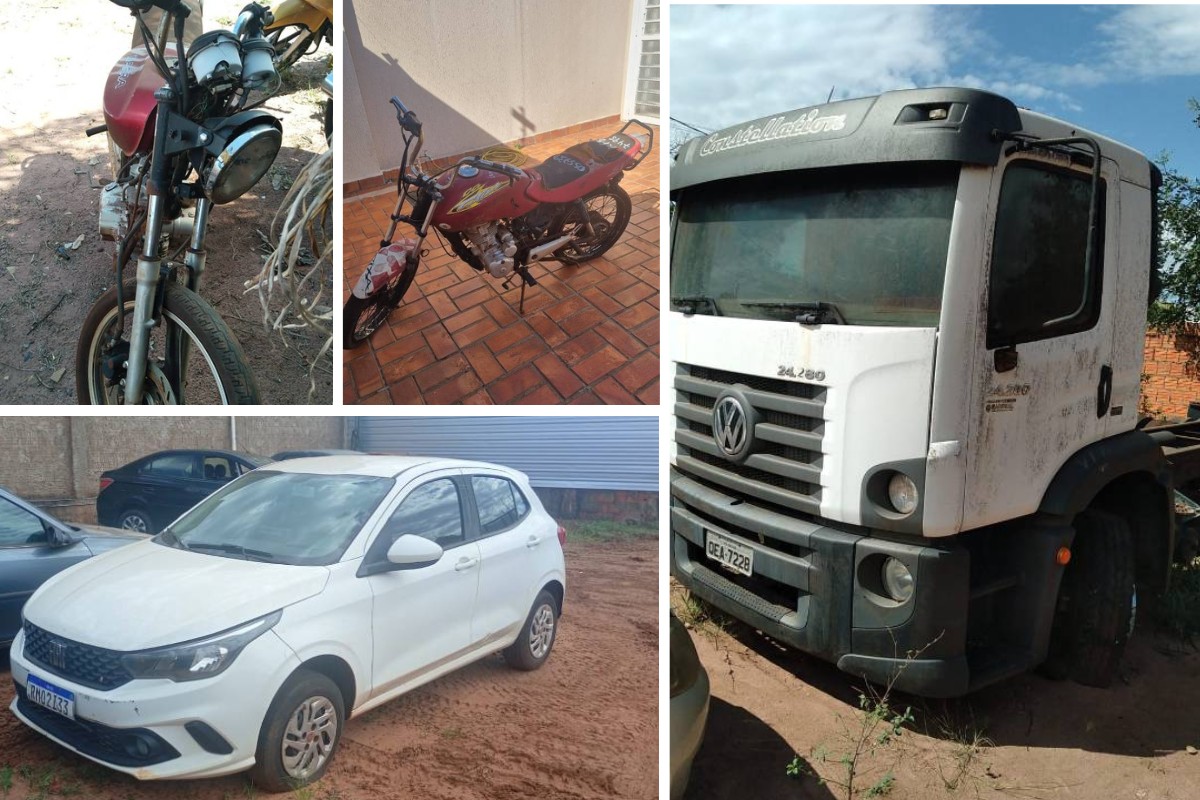 Leilão tem motos a partir de R$ 400 e carro por menos de R$ 5 mil em MS; veja lotes