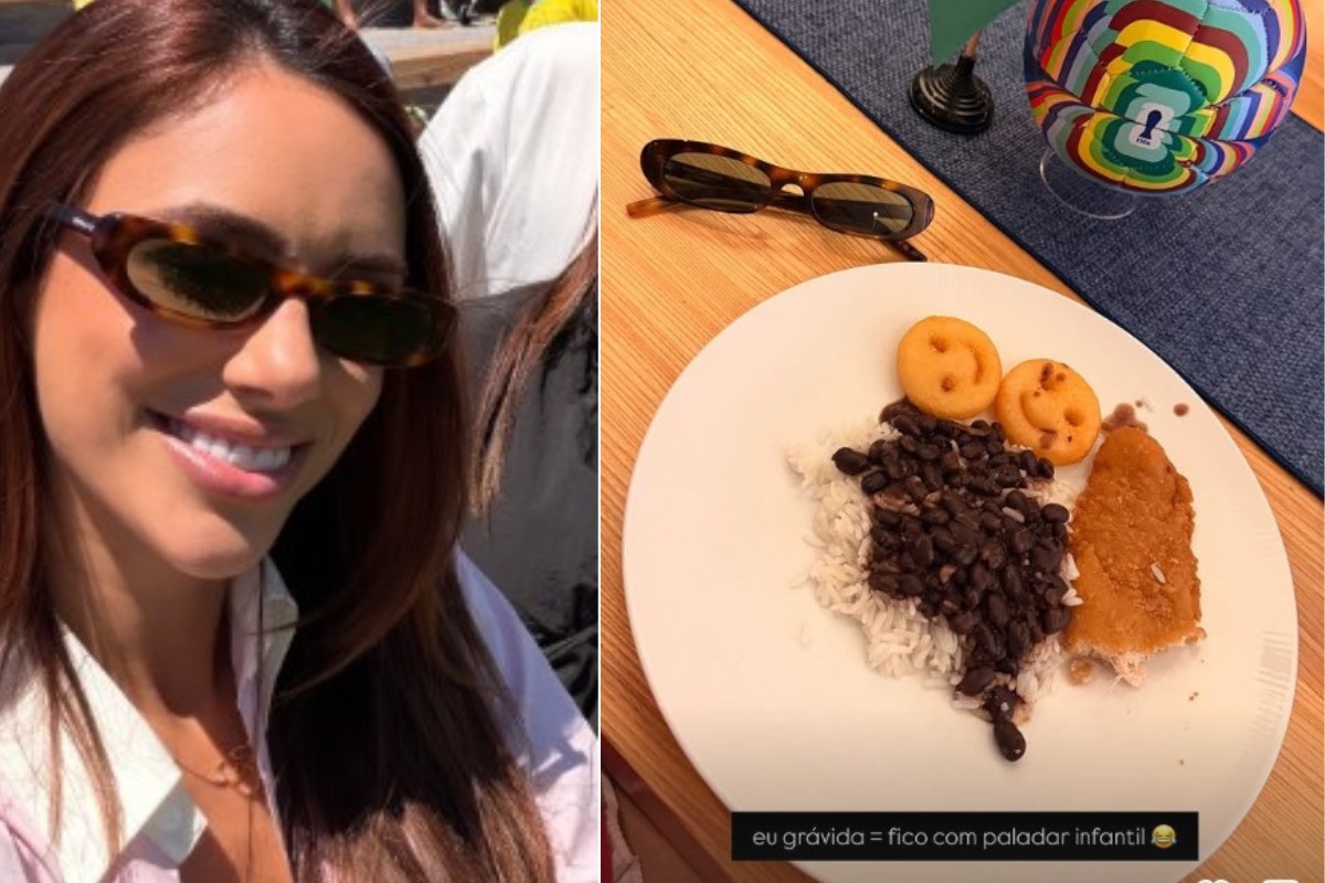 Bruna Biancardi come batata carinha após anúncio de terceira filha com Neymar: 'Paladar infantil'