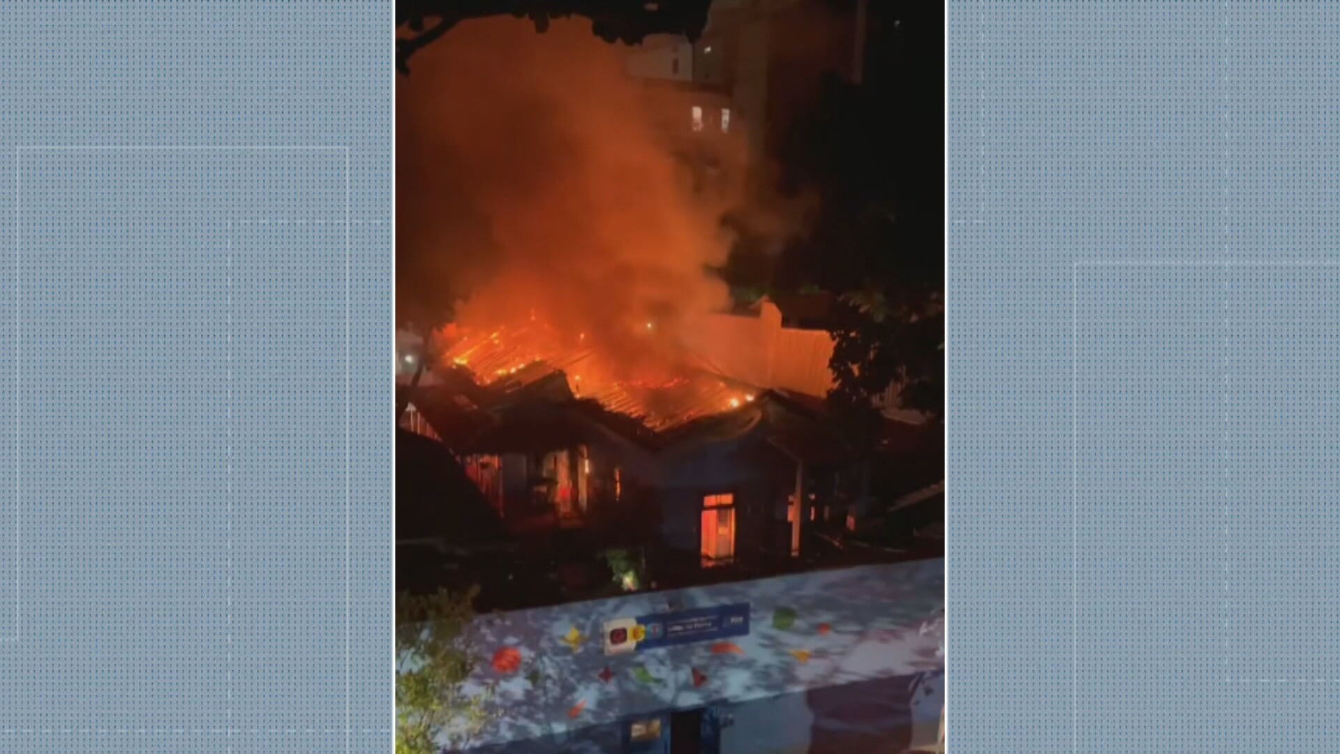 Incêndio destrói escola municipal na Tijuca
