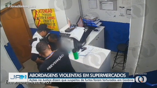 Dois grandes supermercados so alvo da justia por tortura, em Gois