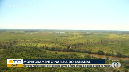 Ações contra a febre aftosa e a gripe aviária são realizadas na Ilha do Bananal