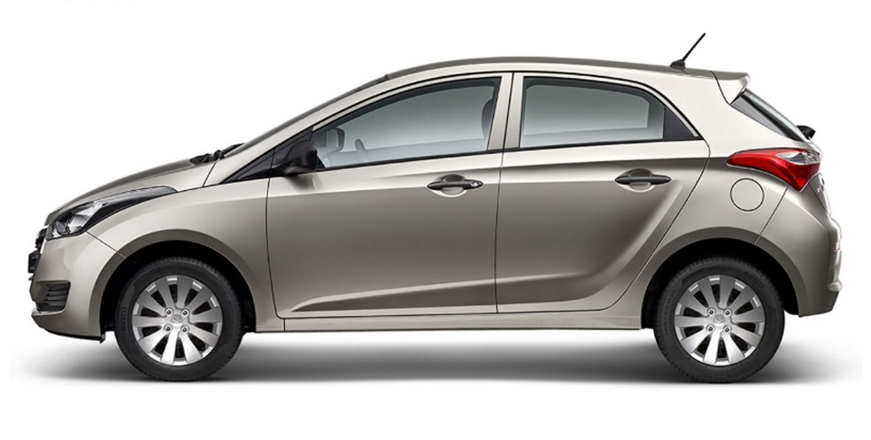 Hyundai HB20 Comfort 1.0 envolvido no acidente é de 2017 e custa R$ 47.333 — Foto: Divulgação | Hyundai