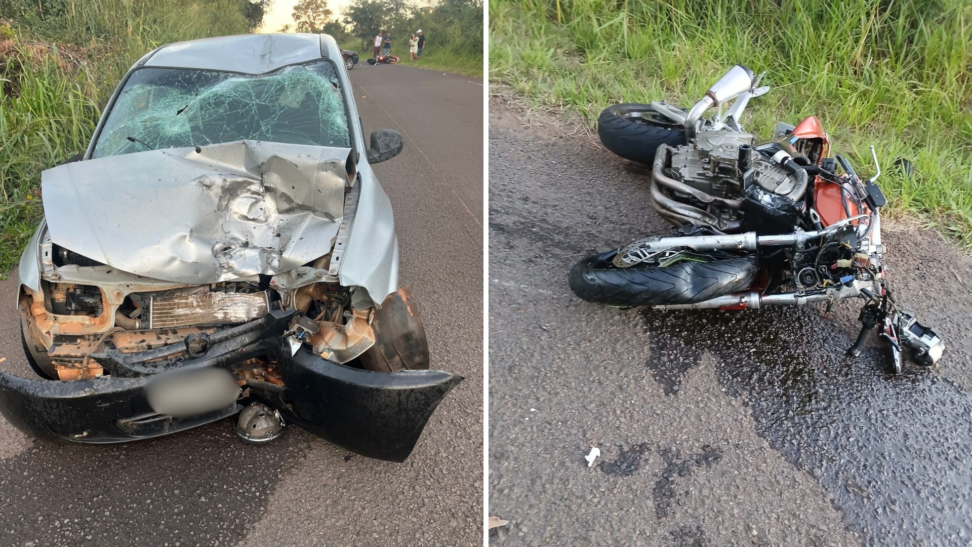 Motociclista morre após batida com carro em Braúna 