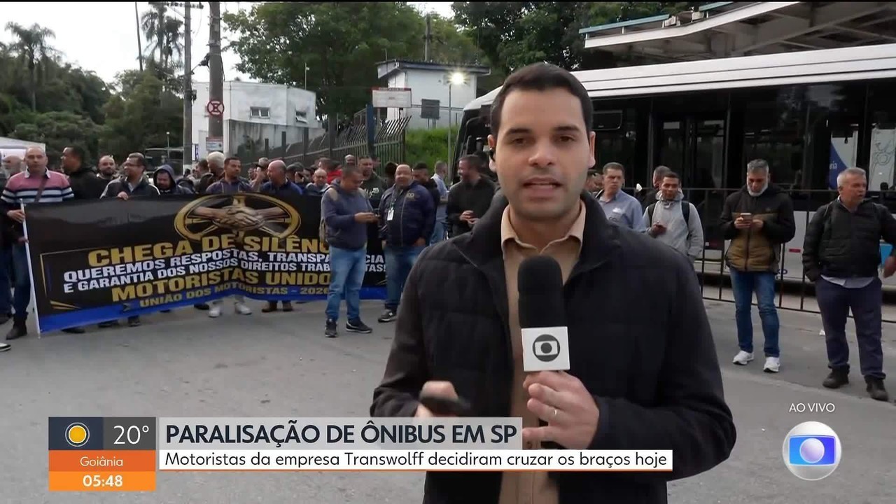 Motoristas de ônibus fazem greve e afetam 267 mil passageiros na Zona Sul de SP