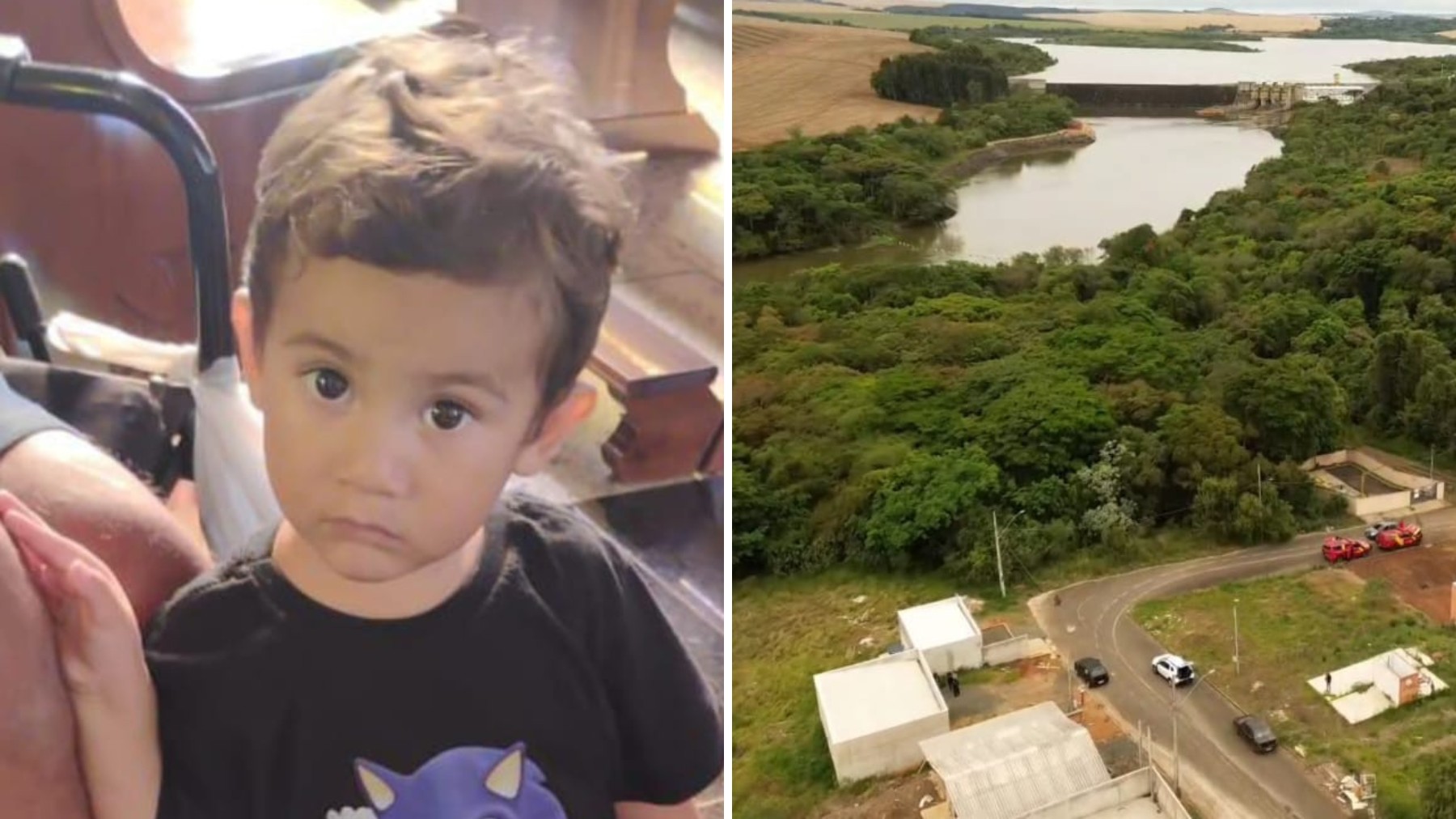 Criança de 2 anos some de dentro de casa, e mamadeira dela é encontrada em rio no Paraná