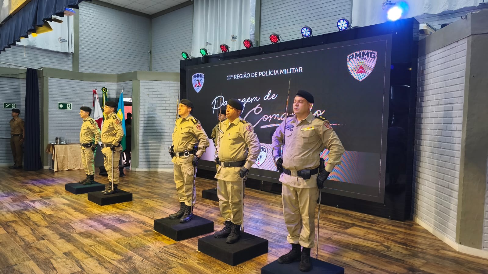 Veja quem são os novos comandantes do Estado-Maior, do 10º BPM e do 50º BPM