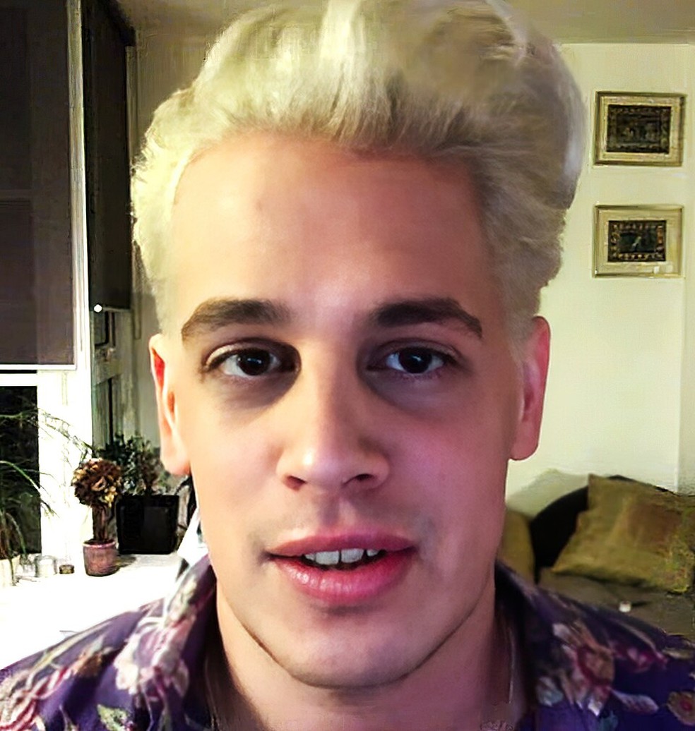 Milo Yannopoulous, em imagem de arquivo — Foto: Steven Crowder/Youtube