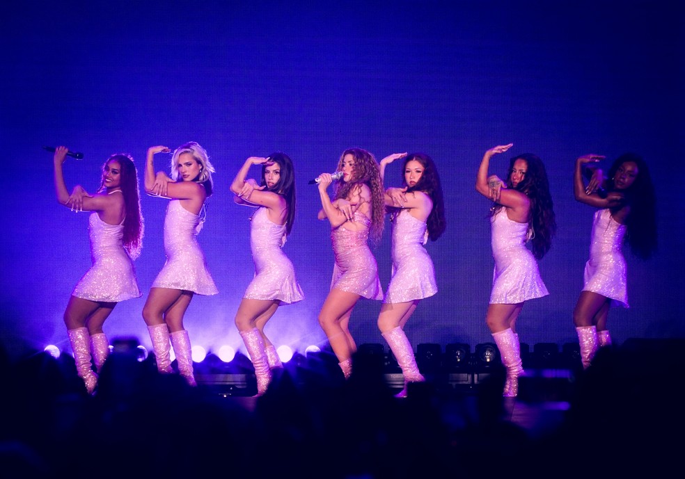 Shakira em apresentação única no Rio de Janeiro — Foto: Stephanie Rodrigues/g1