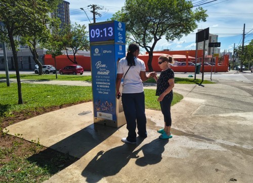 Público aprova novos bebedouros e vaporizadores