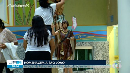 Paróquia de Palmas celebra missa em homenagem a São João