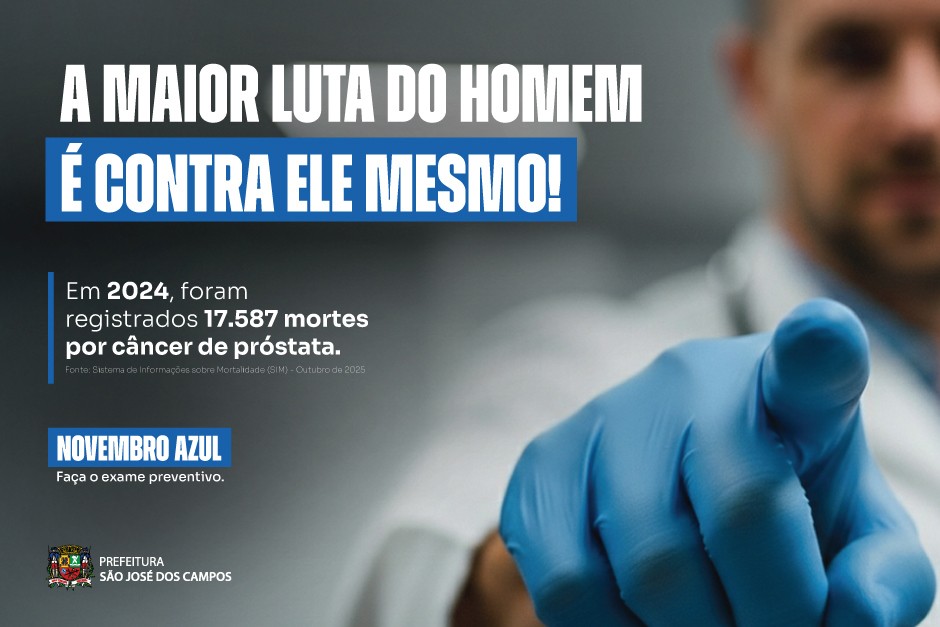 Novembro Azul visa prevenir câncer de próstata e diabetes