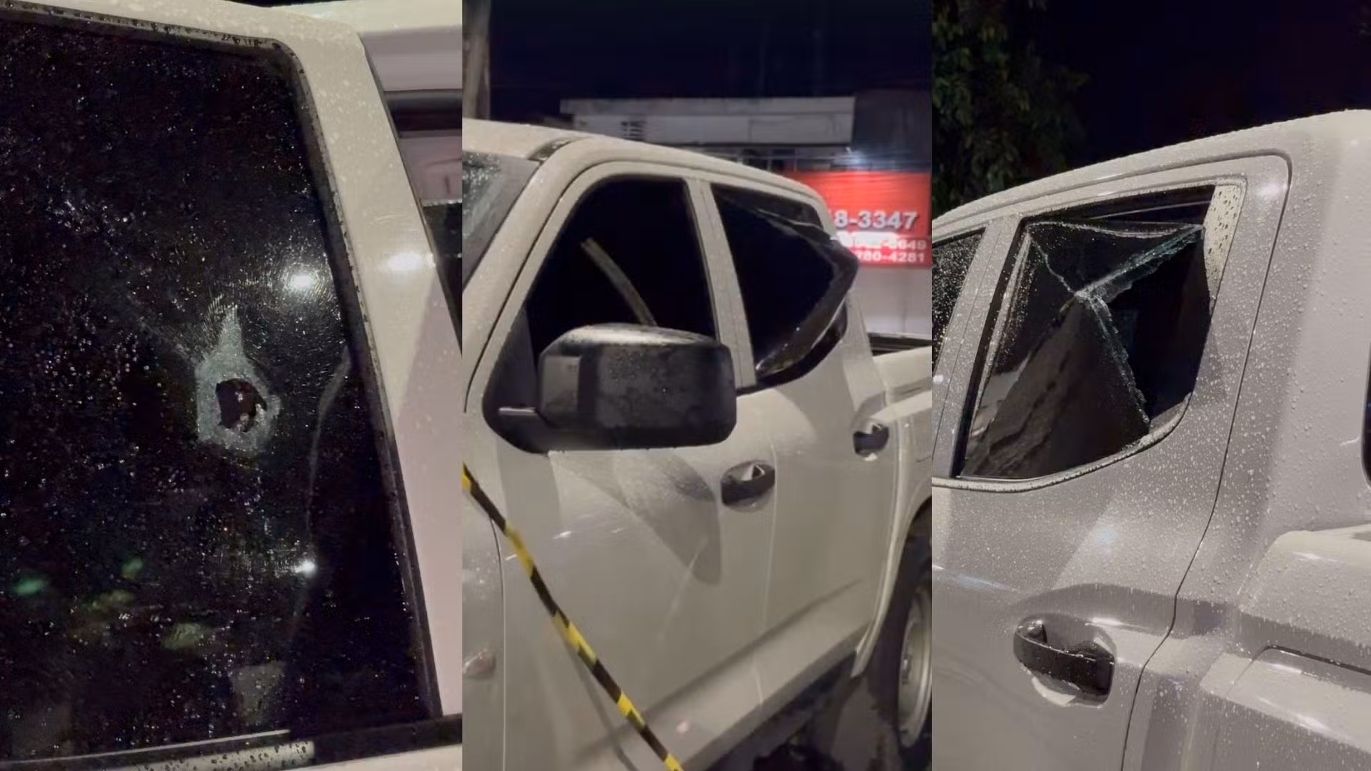 Carro com secretária da Mulher do Cabo de Santo Agostinho é alvejado na rodovia PE-28; motociclista foge após atirar