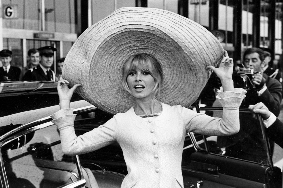 Brigitte Bardot marcou era no cinema mundial e se tornou um símbolo de beleza — Foto: AP Photo/File