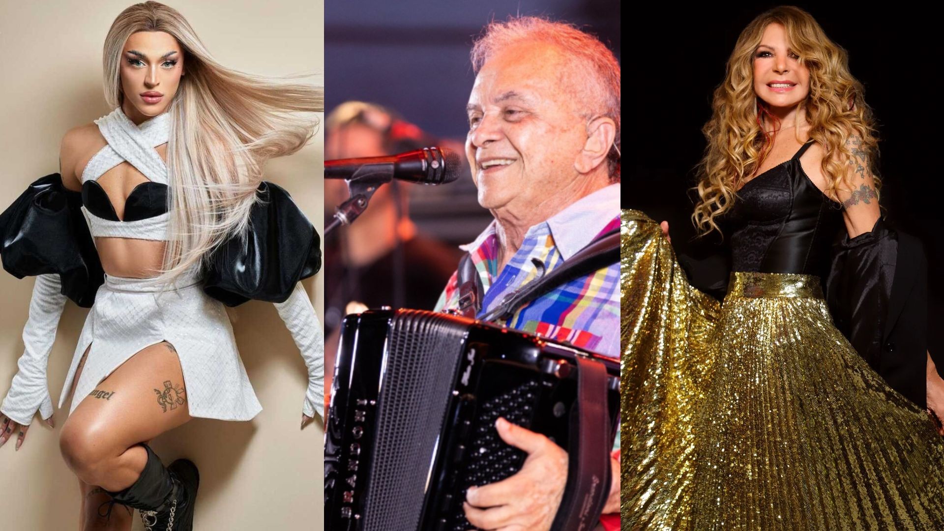 Shows de Pabllo Vittar, Men At Work, Jota.pê e Mestrinho, prévia junina com Elba, Festival da Seresta e mais: veja agenda cultural