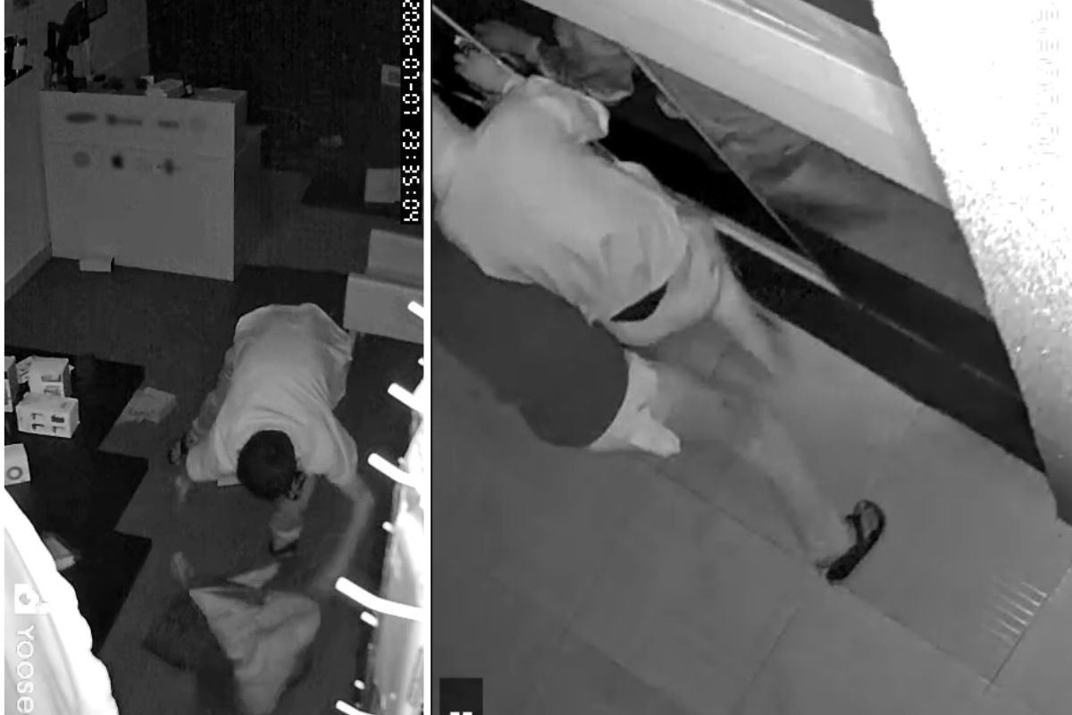 Trio invade loja de celulares, furta aparelhos e causa prejuízo de R$ 20 mil em Presidente Prudente