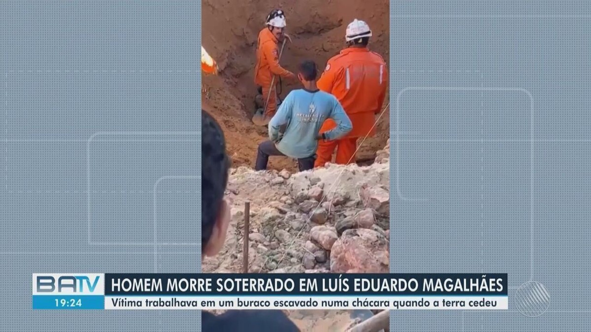 Homem Morre Soterrado Em Chácara No Oeste Da Bahia Bahia G1 2715