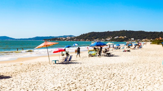 SC terá outra praia badalada com megaobra de alargamento - Foto: (Tiago Ghizoni/NSC )